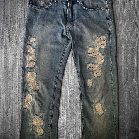 SS2006 Dior Homme by Hedi Slimane ‘Crash’ Chain Denim